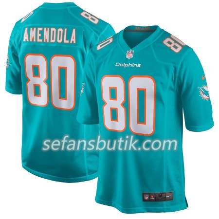 Miami Dolphins Tröjor Danny Amendola 80 Nike Aqua - Herr Miami Dolphins Tröjor Danny Amendola 80 Nike Aqua - Herr